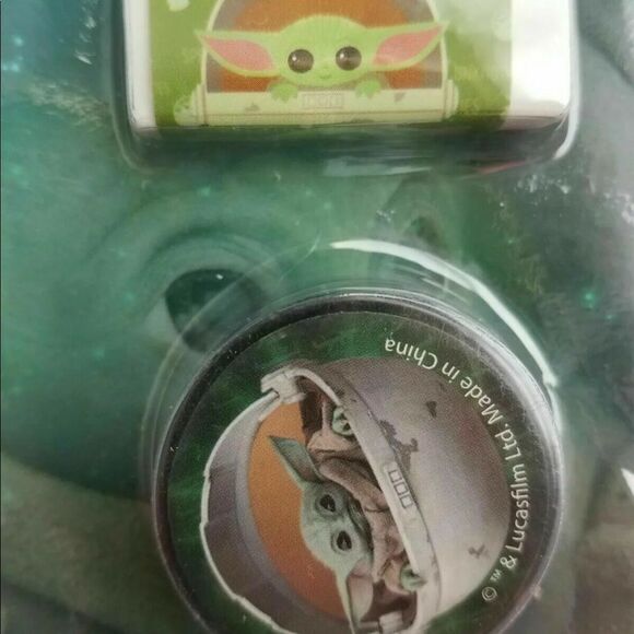 Disney Star Wars The Mandalorian 7 Piece Fun Calculator Set The Child Baby Yoda - Picture 4 of 5